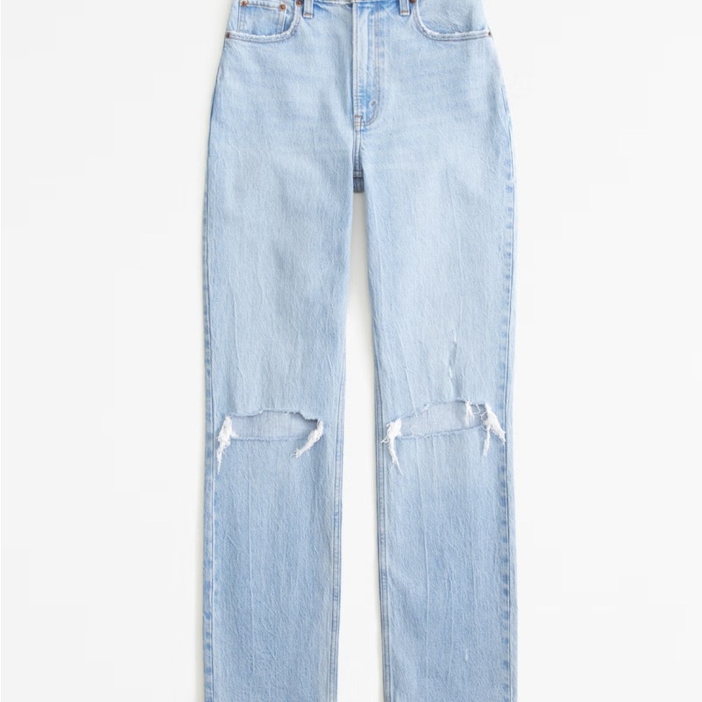 Abercrombie & Fitch “The ‘90s Straight Ultra High Rise” size 26 long